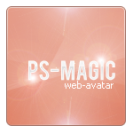 Светло-оранжевая веб-аватарка размером 150х150